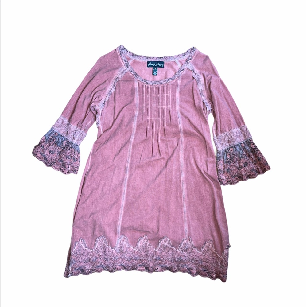 Gretty Zueger Tunic in Mineral Wash Color-Boutique